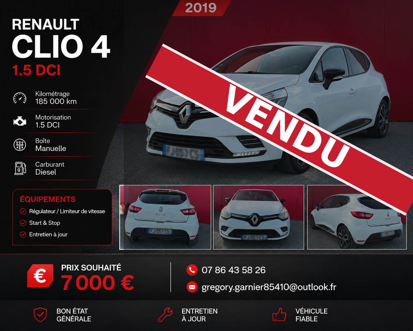 Renault Clio 4 1.5 DCI 2019 à vendre