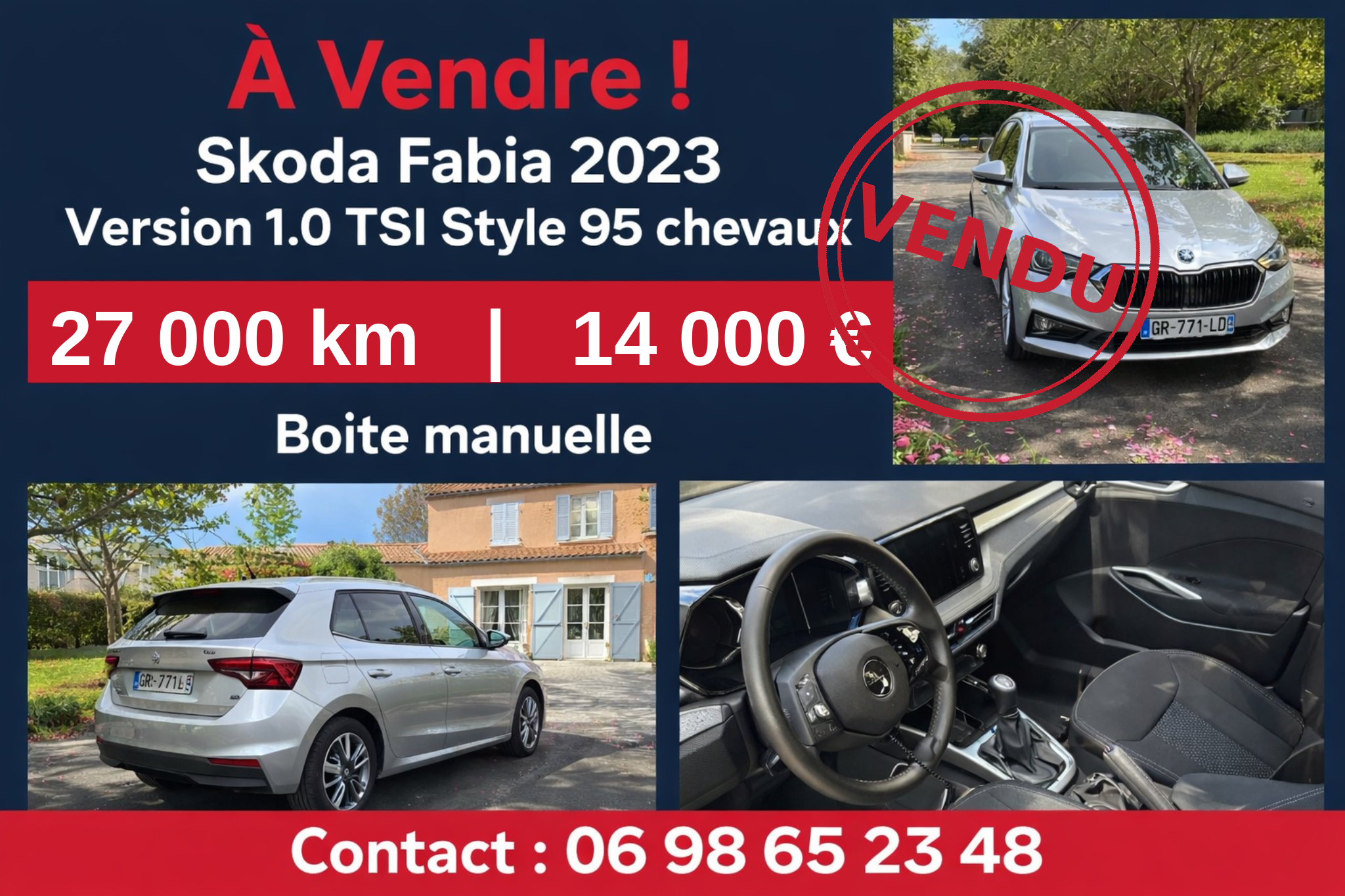 Skoda Fabia 2023 à vendre